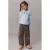 Mango Kids wide leg jeans – donkerbruin