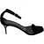 Saint Laurent Lexi 65 Enkelschoenen met Sleehak in Zwart Suède