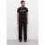 The Kooples Pantalon Seul A Pinces Et Revers Black