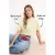 TRENDYOLMİLLA Dames Geel Effen Kort Boxy T-shirts