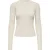 Only Onlcoco life ls rib mock neck cc knt ecru