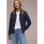 Street One Dames Jas met lange mouwen en schildpadhals in Blauw