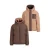 Like Flo reversible teddy winterjas – donkerbruin
