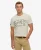 Heritage Brand T-shirt met Relaxte Pasvorm White