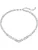Swarovski Ketting  zilver / transparant