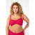 Zizzi voorgevormde strapless bandeau bikinitop Salina rood