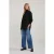 River Woods Basic Roll Neck T-shirt Black