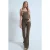 Mid-Waist Flare Jersey Broek met Touwtje