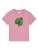 Watapparel Shirt ‘Monstera 2.0’  donkergroen / rosa