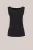 WE Fashion – Dames Second Skin singlet – Zwart –