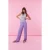 Corel Broek Lilly Wide Pants  Paars