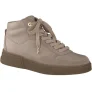 Paul Green Mid hoge vetersneaker met rits en verwisselbaar voetbed