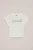 WE Fashion – Meisjes T-shirt met embroidery – Regular fit – Gebroken wit – Katoen –