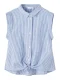NAME IT Blouse ‘Femma’  blauw / wit