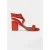 BA&SH Sandales Cequoia Orange