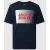 jack & jones T-shirt met labelprint, model ‘CORP’