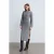 Geribde Bodycon Midi-jurk met Split