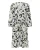Kaffe Blousejurk ‘Pedra’  lichtblauw / taupe / zwart
