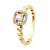 Solitaire Diamonds 0,33 Cts luxe sieraden Yellow Gold