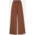 Brede Pijpen Elasthaan Taille Jersey Broek