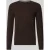 Christian Berg Men Pullover van kasjmier met geribde boorden