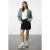 TRENDYOLMİLLA Dames Zwart Effen Kort / Mini Kokerrok- rok Kokerrok- rok Rokken
