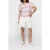 10DAYS Thin Knit Tee Dark Raspberry/white Grey Melee