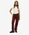 Superdry – Corduroy broek met rechte pijpen – Dames – Broeken