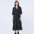 Cross-Heart Liberty Print Dress met frisse halslijn