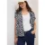 Cecil Dames Katoenen blouse met patroon in Blauw