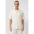 QS relaxed gestreepte gestreept casual overhemd beige