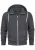 INDICODE JEANS Sweatvest ‘Christos’  donkergrijs
