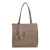TOM TAILOR Shopper ‘Winona’  taupe