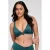 ten Cate Beach TC WOW voorgevormde push-up bikinitop met lurex donkergroen