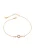 faina Armband  goud / transparant