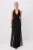 TRENDYOLMİLLA Dames Zwart Effen Maxi Mouwloos A-lijn Avond & Gala Jurk