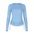 Dames T-shirt met lange mouwen en verstelbare zijkanten Lisca Kenza