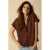 Sissy-Boy blouse met linnen – bruin