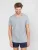 Erlich Textil Shirt ‘Paul’  grijs gemêleerd