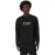 Armani Exchange Heren Sweatshirt met Ronde Hals en Logo (Zwart/Goud)