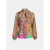 Mucho Gusto ® blouse st. tropez oranje fuchsia riem
