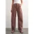 TOPSHOP TSBARREL high waist barrel jeans roodbruin