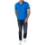 Slazenger Heren Geborduurd Logo Poloshirt (Royaal Blauw)
