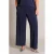 Yest Curve wide leg broek Plus Size – donkerblauw