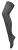Sock Snob Dames80 denier ondoorzichtig patroon panty’s – Geribbeld B / w