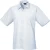 Premier Heren Korte Mouw Formele Poplin Gewoon Werk Shirt (Lichtblauw)
