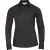 Russell Collection Dames/Dames Klassiek Polycotton Easy-Care Shirt met Lange Mouwen (Zwart)