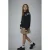 NAME IT KIDS sweater met backprint zwart