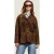 ALTER EGO Sienna Suede Jacket Dark Olive