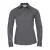 Russell Collection Dames/Dames Poplin Easy-Care Overhemd met Lange Mouwen (Konvooi Grijs)